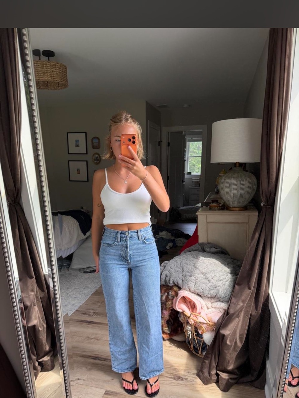 Aritzia Denim Forum Wide leg Jeans.